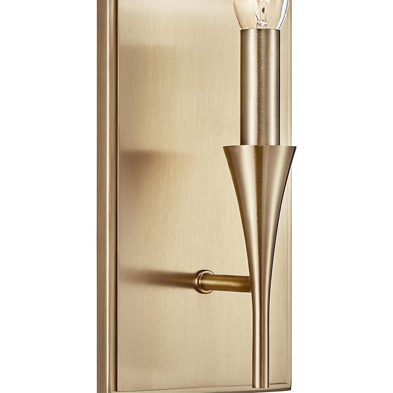 Image 2 Kichler Alvaro 11 1/2" High Champagne Bronze Wall Sconce more views