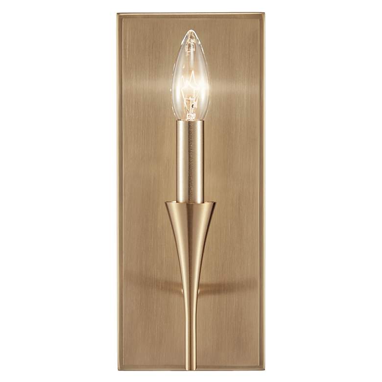 Image 4 Kichler Alvaro 11 1/2" High Champagne Bronze Wall Sconce more views