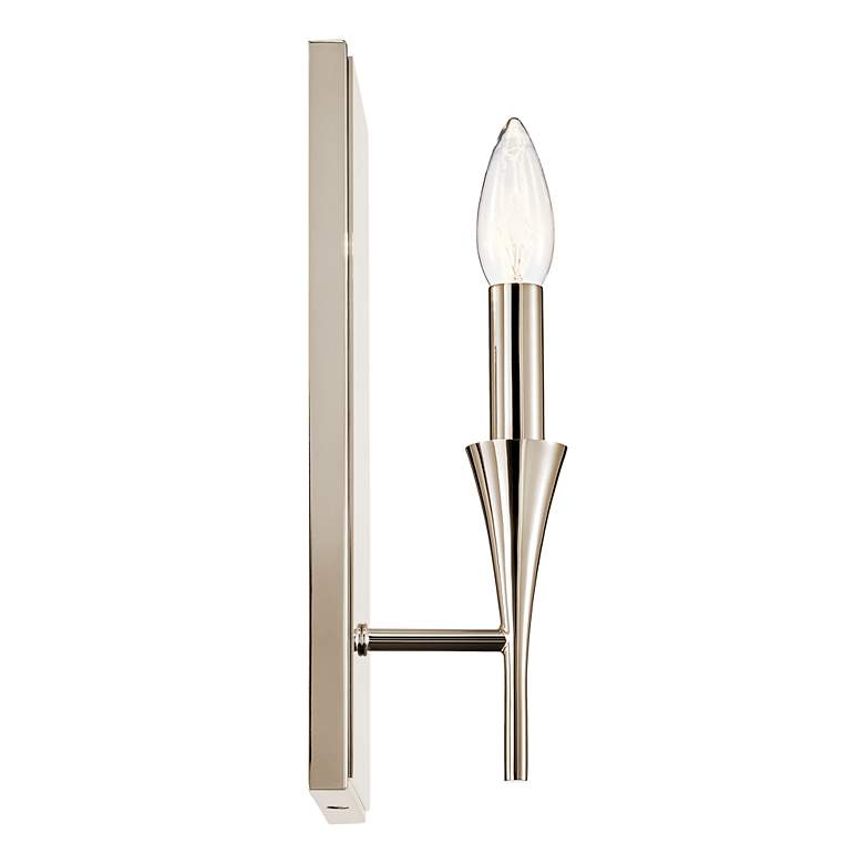 Image 3 Kichler Alvaro 11 1/2" High Polished Nickel Wall Sconce more views