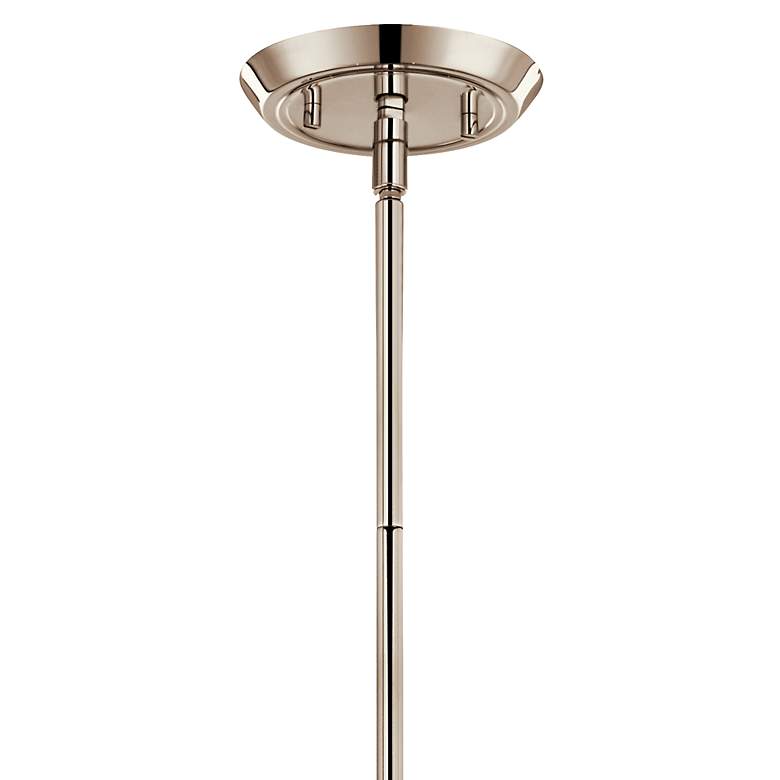 Image 7 Kichler Alvaro 30 1/4" Wide 5-Light Polished Nickel Chandelier more views