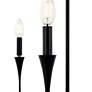 5_Kichler Alvaro 30 1/4" Wide Black 5-Light Chandelier more views