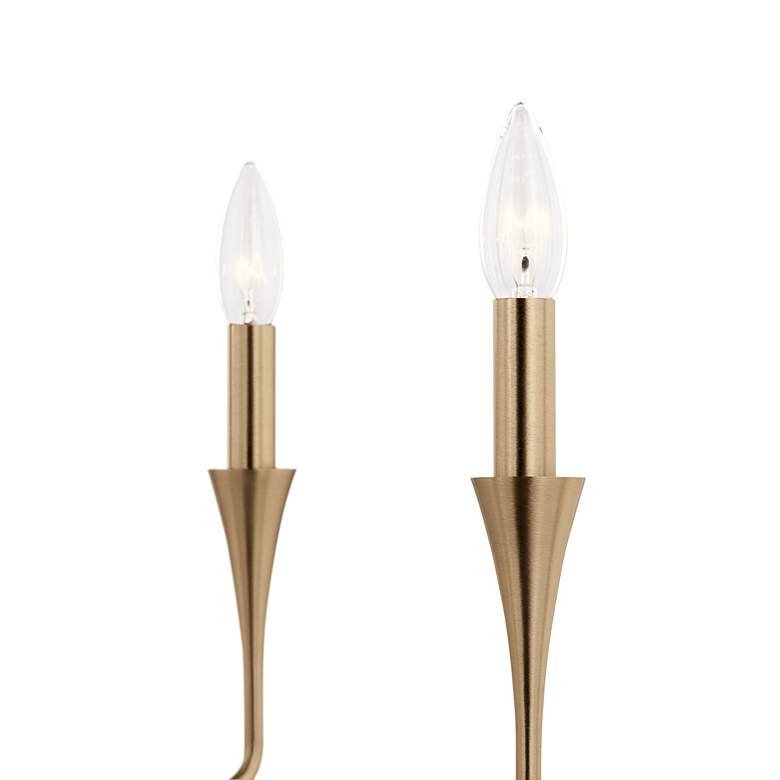 Image 3 Kichler Alvaro 30 1/4"W Champagne Bronze 6-Light Chandelier more views