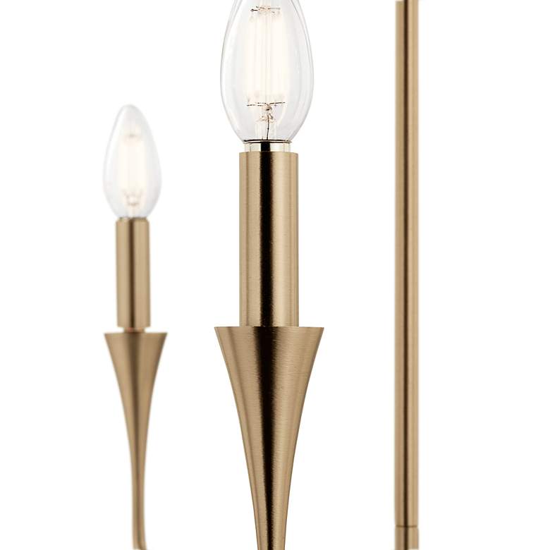 Image 4 Kichler Alvaro 30 1/4"W Champagne Bronze 6-Light Chandelier more views