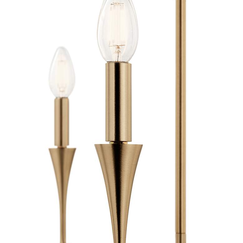 Image 5 Kichler Alvaro 30 1/4"W Champagne Bronze 6-Light Chandelier more views