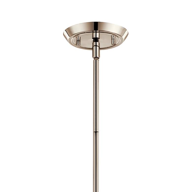 Image 5 Kichler Alvaro 40 1/4"W Polished Nickel 6-Light Chandelier more views