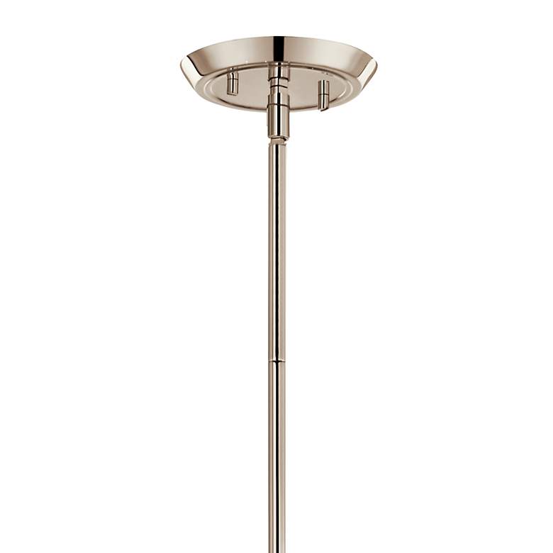 Image 5 Kichler Alvaro 45 1/2" Polished Nickel 8-Light Linear Chandelier more views