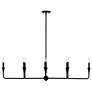 3_Kichler Alvaro 45 1/2" Wide Black 8-Light Linear Chandelier more views