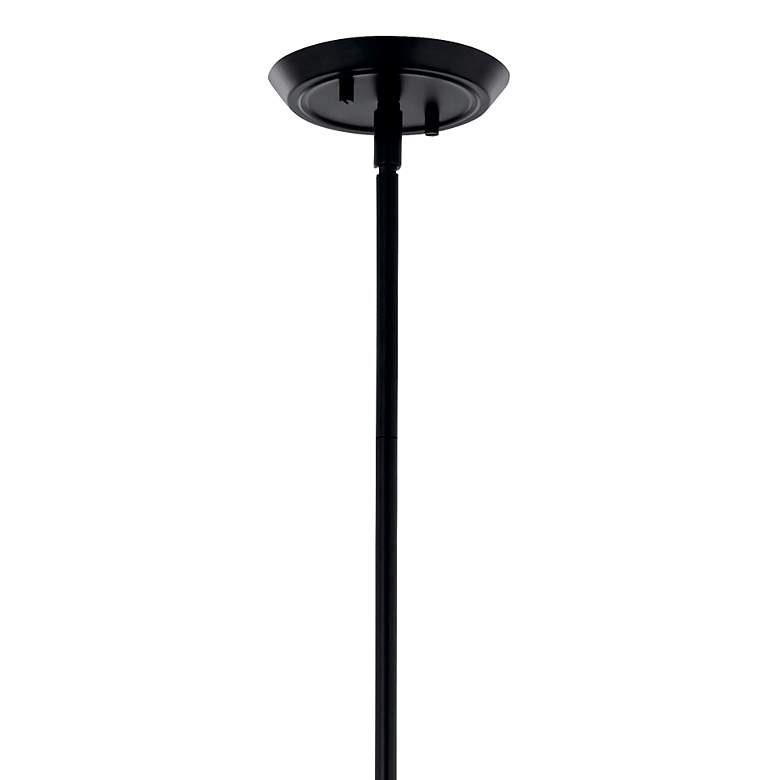 Image 5 Kichler Alvaro 45 1/2" Wide Black 8-Light Linear Chandelier more views