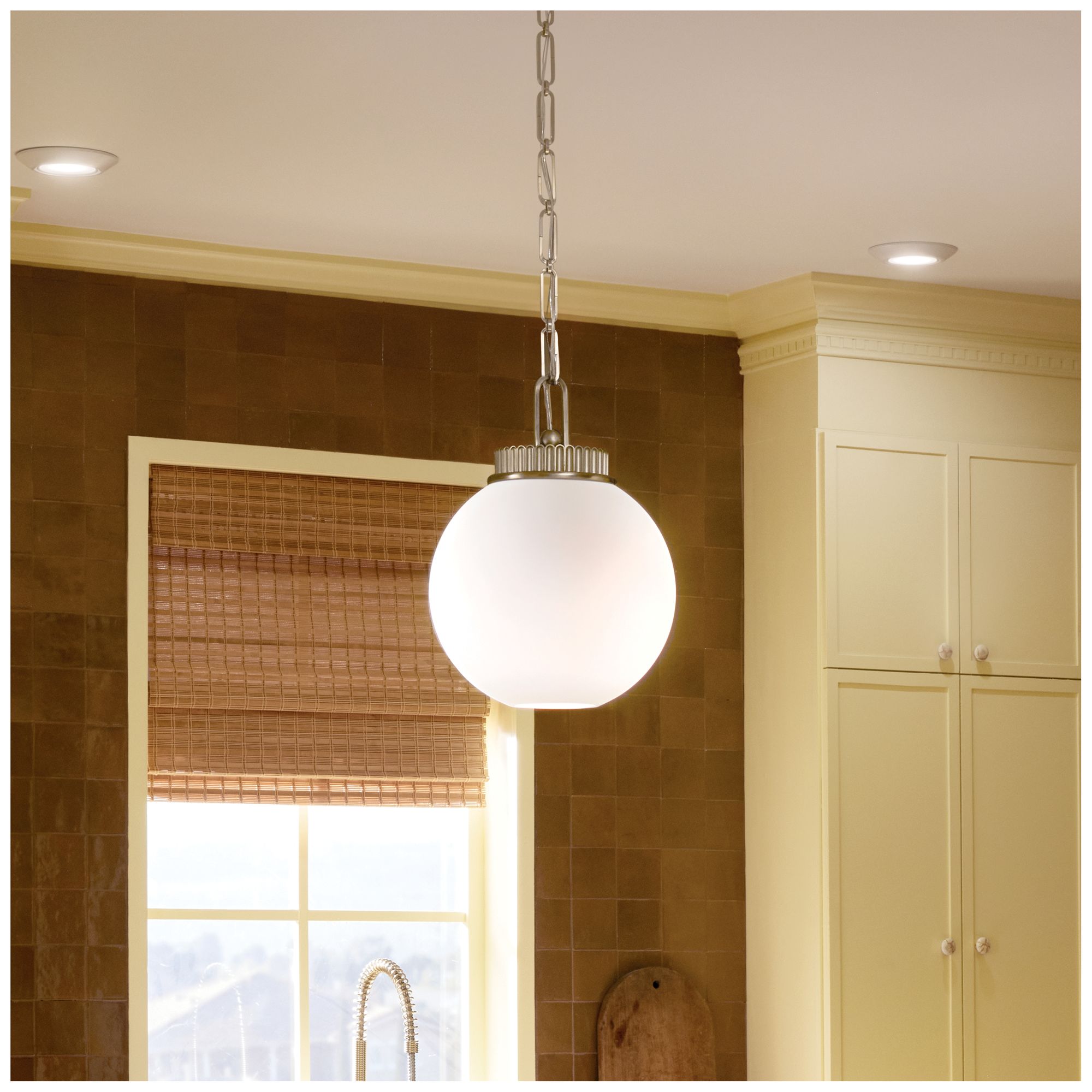 Image 2 Kichler Andorra 11" 1 Light Pendant in Champagne Bronze more views