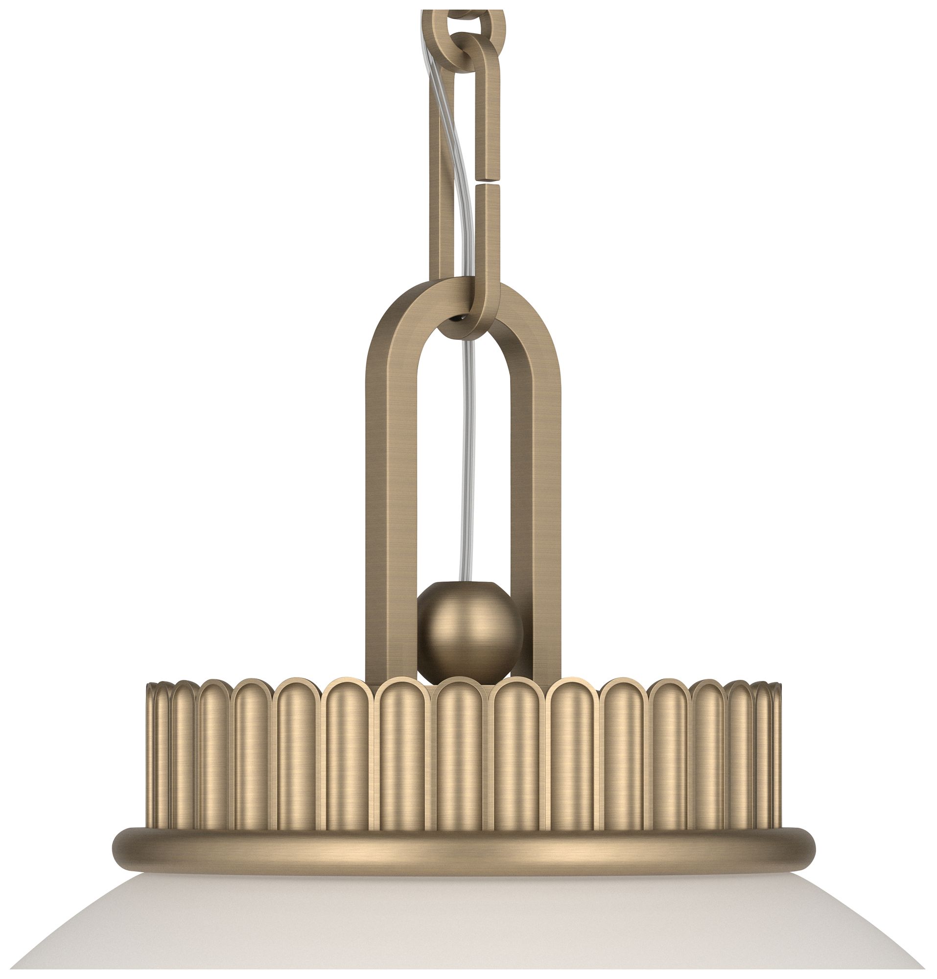 Image 5 Kichler Andorra 11" 1 Light Pendant in Champagne Bronze more views