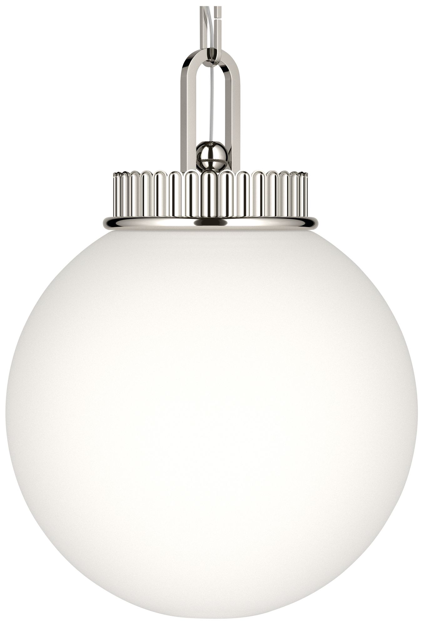 Image 6 Kichler Andorra 11" 1 Light Pendant in Polished Nickel more views