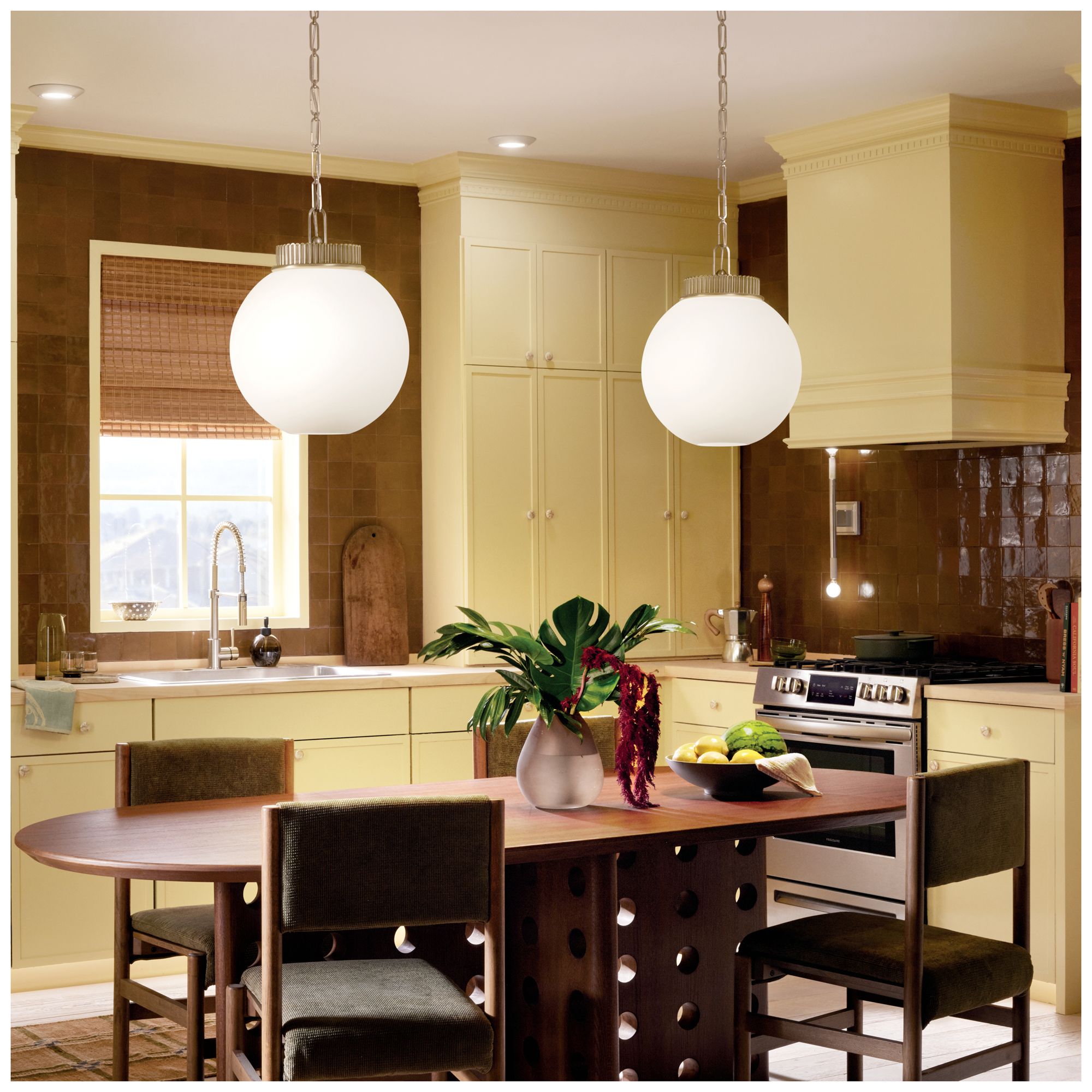 Image 7 Kichler Andorra 15" 1 Light Pendant in Champagne Bronze more views