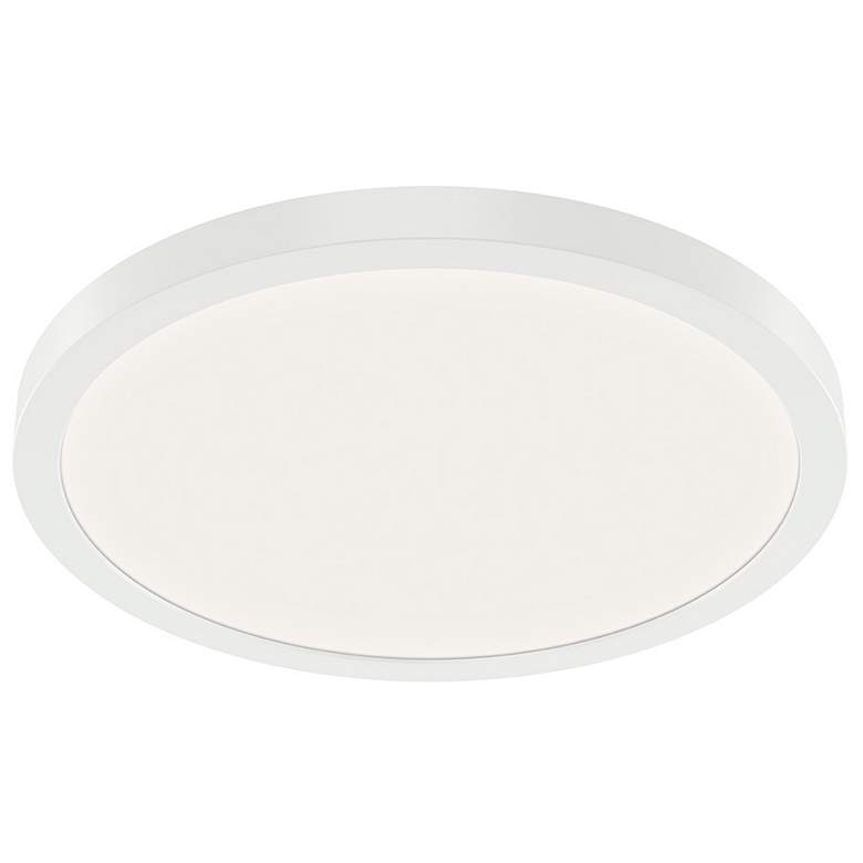Image 1 Kichler Ara 11" Wide White LED Ceiling Light