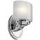 Kichler Archer 9 1/4" High Chrome Wall Sconce