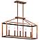 Kichler Archibald 31" Wide Copper Linear Chandelier