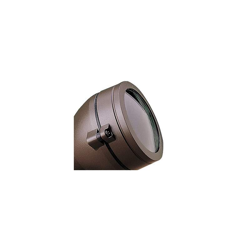 Image 4 Kichler Architectural Bronze 4 inch Wide Low Voltage Landscape Light more views