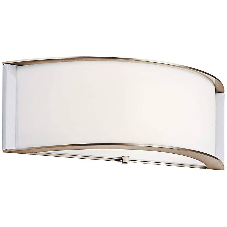 Kichler Arcola 5 1/2&quot; High Polished Nickel LED Wall Sconce