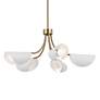 Thumbnail2 of Kichler Arcus 29.25 Inch 5 Light Convertible Chandelier more views