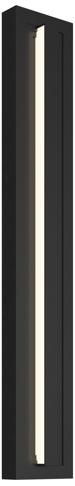 Image 2 Kichler Arik 34.25" 1-Light LED Outdoor Wall Light in Black