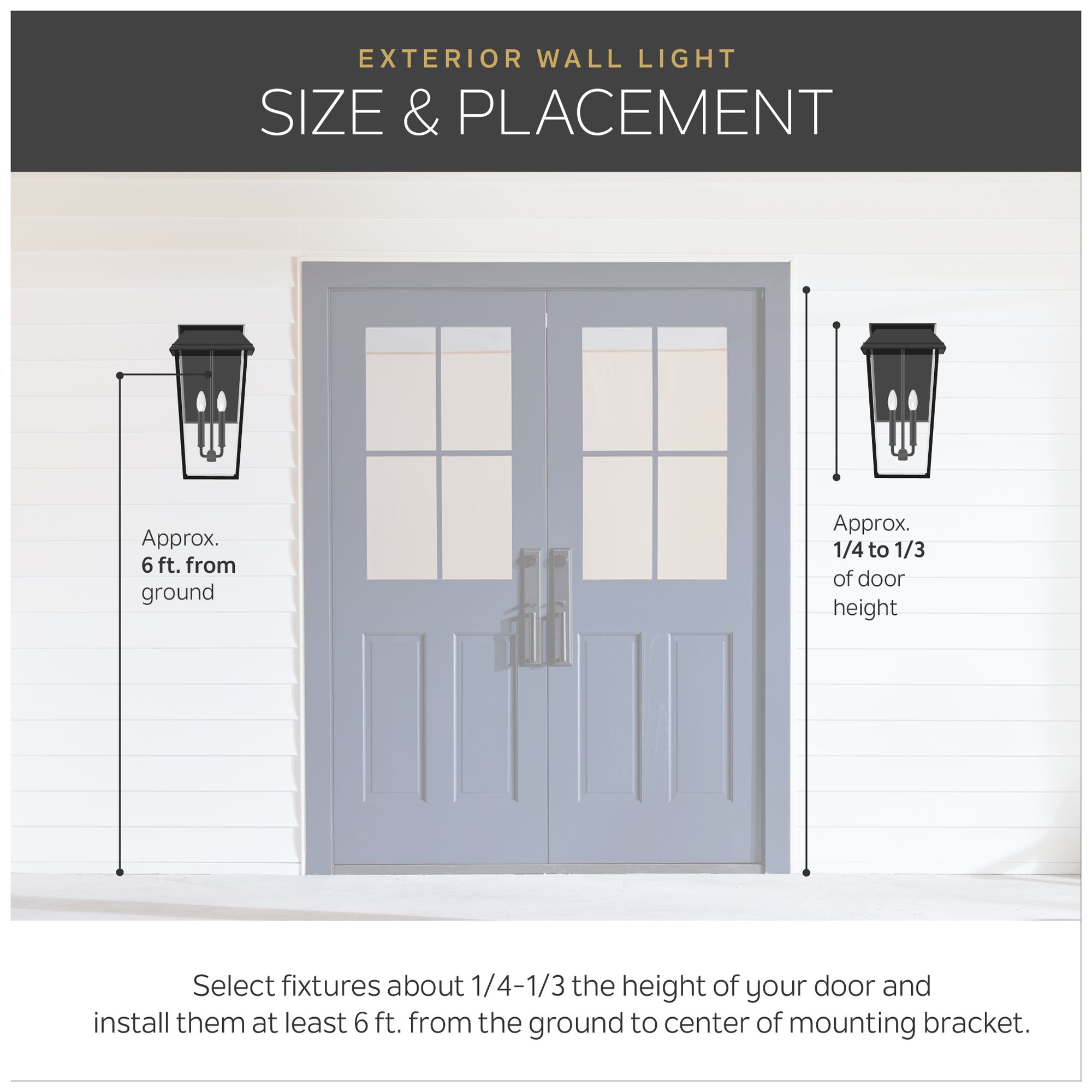 Kichler Arik 34.25" 1-Light LED Outdoor Wall Light in Black