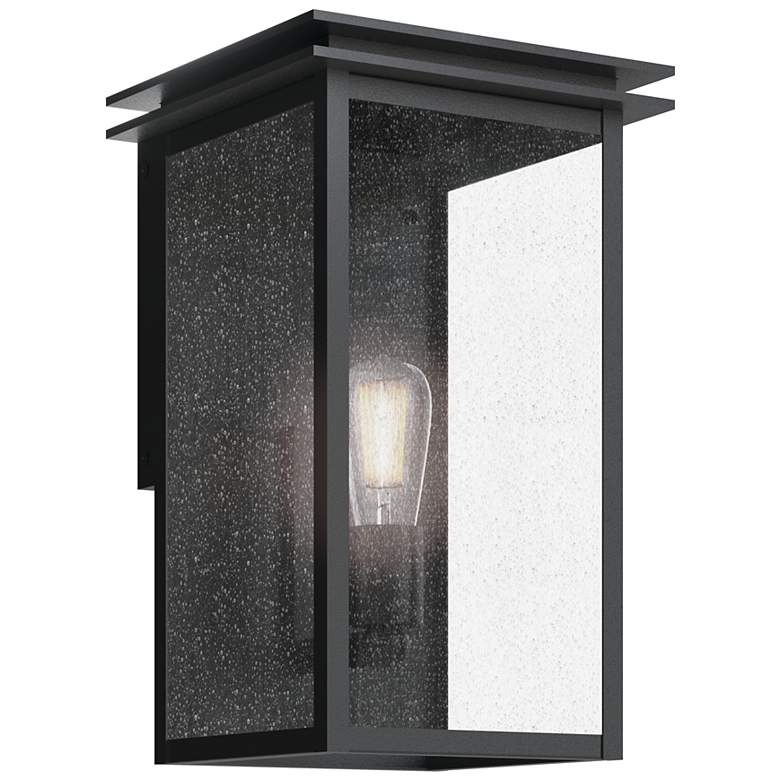 Image 1 Kichler Arkville Textured Black 1Lt Medium Outdoor Wall Light