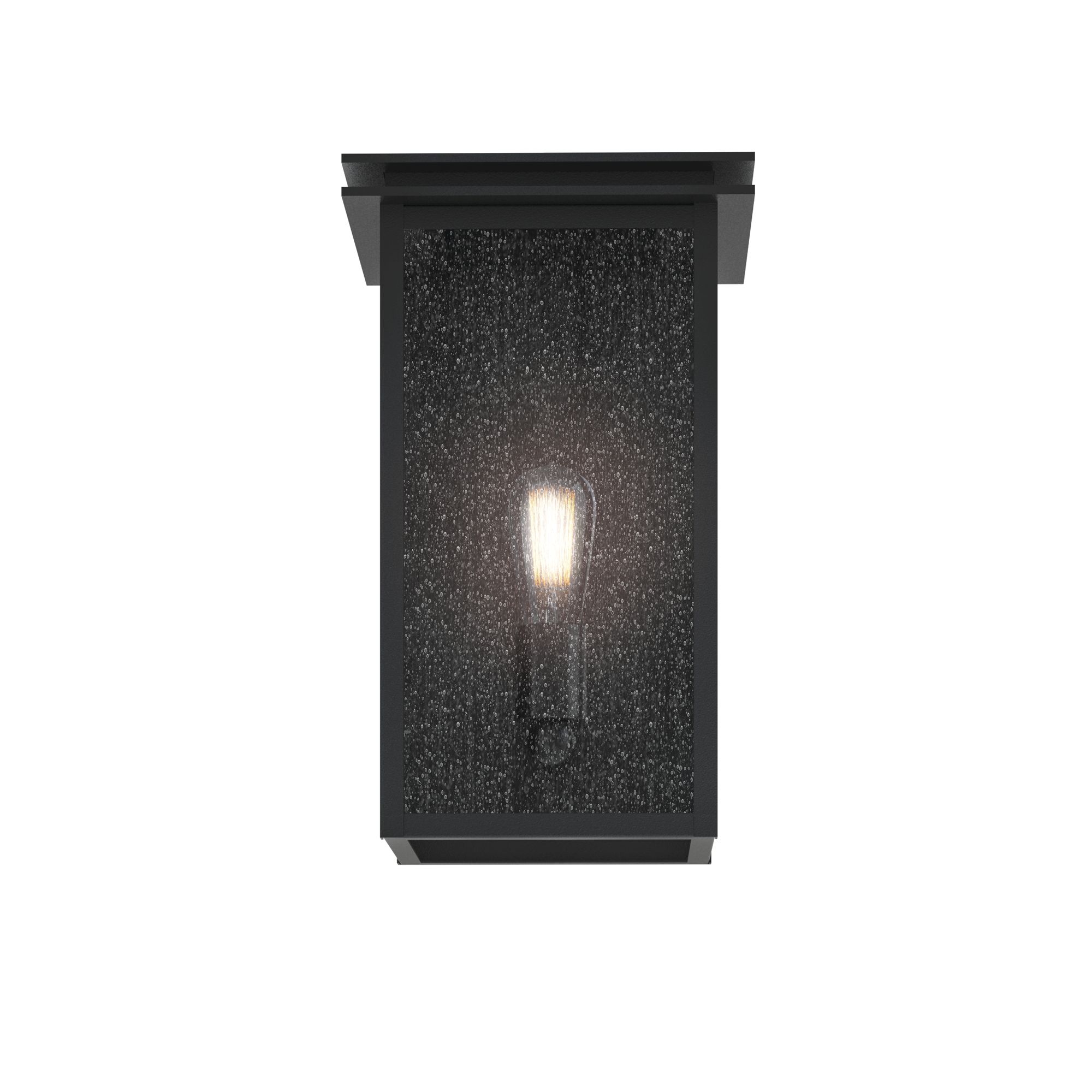 Kichler Arkville Textured Black 1Lt Medium Outdoor Wall Light