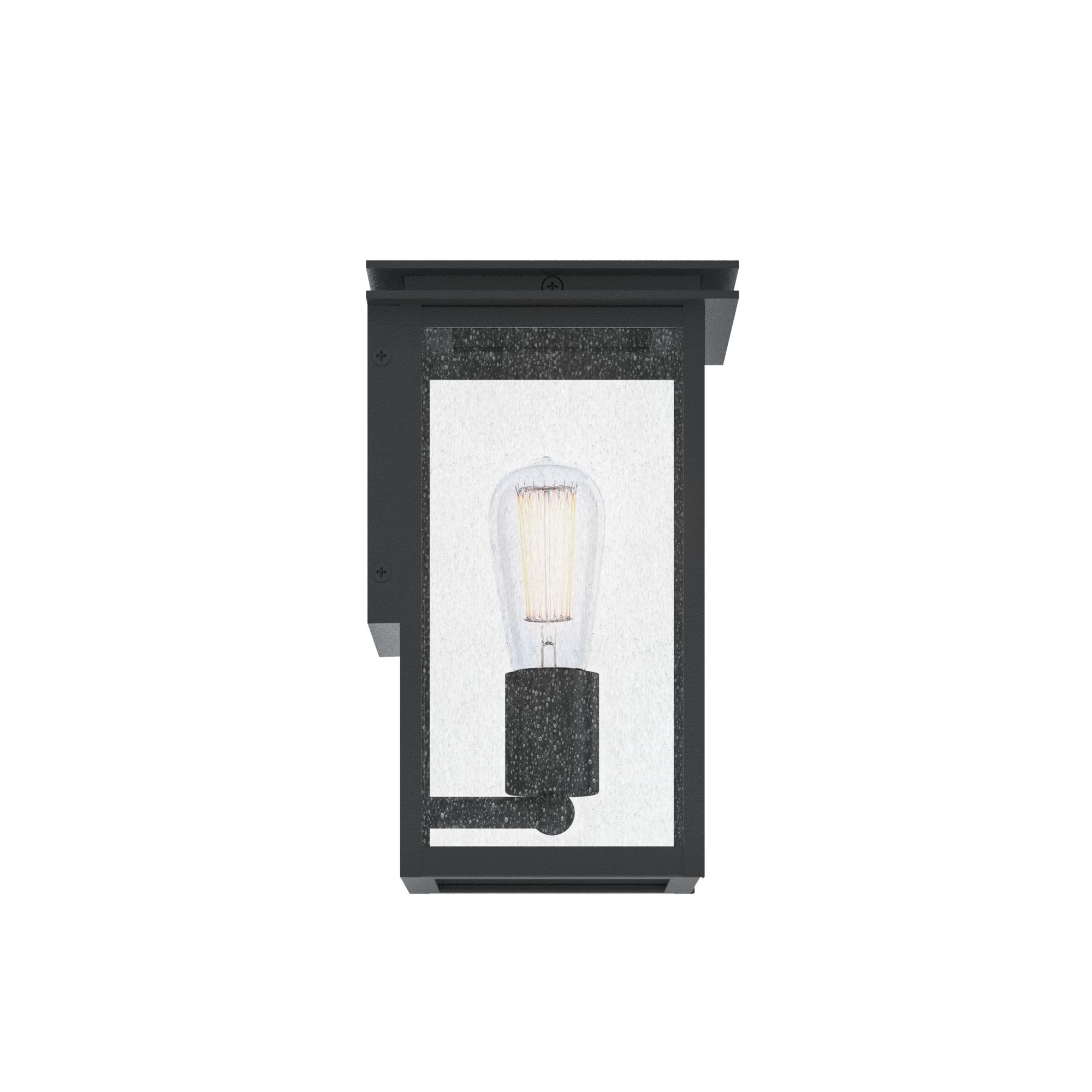 Kichler Arkville Textured Black 1Lt Small Outdoor Wall Light