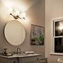 4_Kichler Armida 23" Wide Brushed Nickel 3-Light Bath Light more views