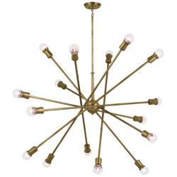 Kichler Armstong Chandelier 16Lt Brass