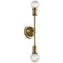Kichler Armstrong 16 3/4" High Natural Brass 2-Light Wall Sconce