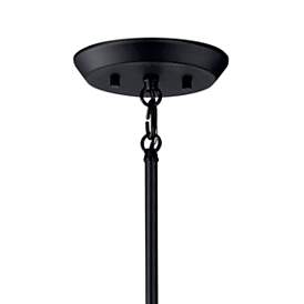 Image5 of Kichler Armstrong 20" Wide Black 6-Light Sputnik Chandelier more views
