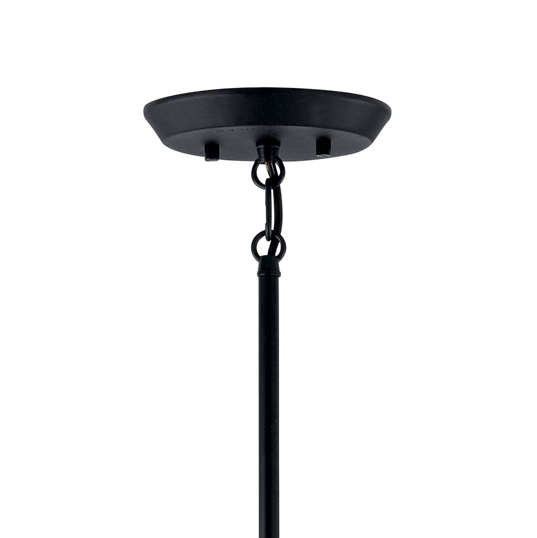 Kichler Armstrong 30" Wide Black 8-Light Sputnik Chandelier Image 6