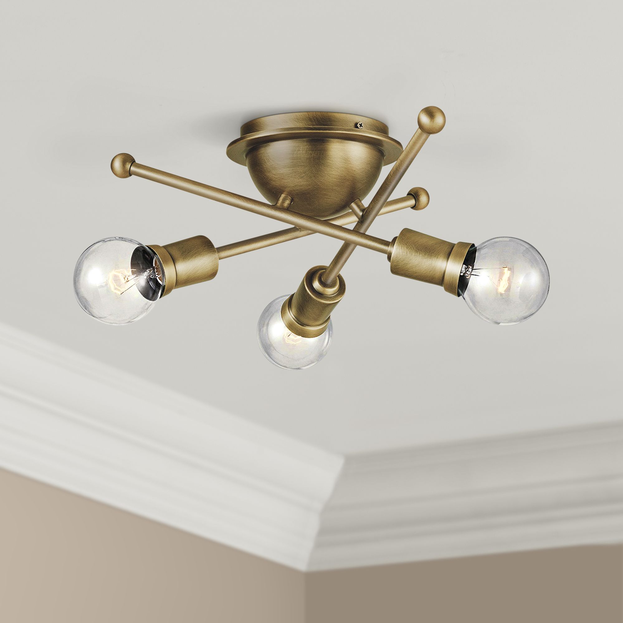 KICHLER Armstrong Brass - Antique Brass Collection