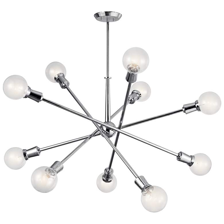 Image 1 Kichler Armstrong Chandelier 10 Light