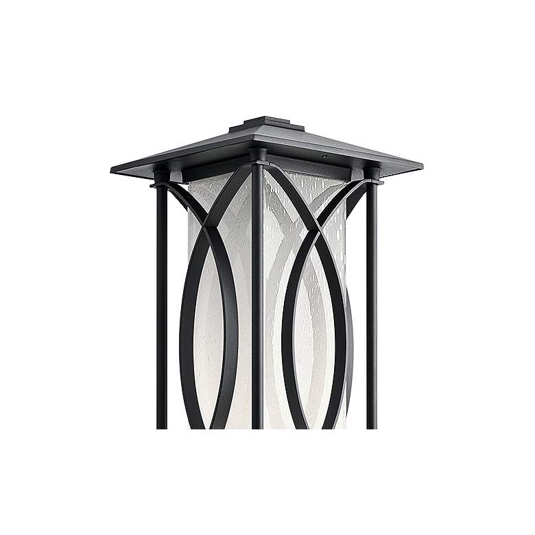 Image 3 Kichler Ashbern 19 inch High Textured Blk LED Outdoor Post Light more views
