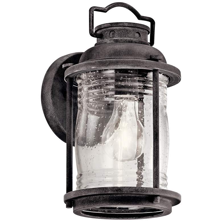 Image 2 Kichler Ashland Bay 11"H Zinc Small Outdoor Wall Light