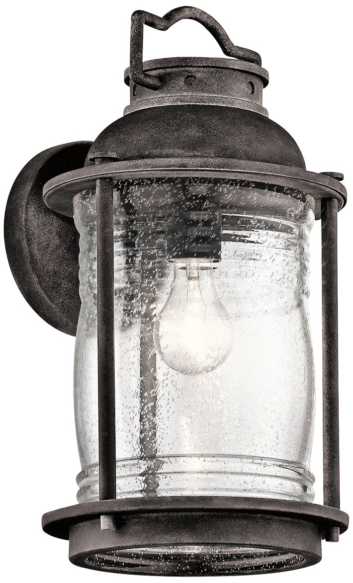 Kichler Ashland Bay 16"H Zinc Large Outdoor Wall Light