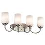 1_Kichler Aubrey 29" Wide Brushed Nickel Vanity Bath Light