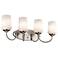 Kichler Aubrey 29" Wide Brushed Nickel Vanity Bath Light