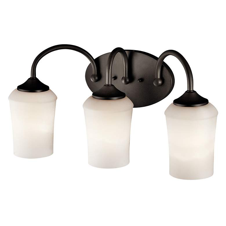 Image 2 Kichler Aubrey 21"W Olde Bronze 3-Light Vanity Bath Light more views