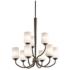 Kichler Aubrey 28 3/4" Wide Olde Bronze 9-Light Chandelier