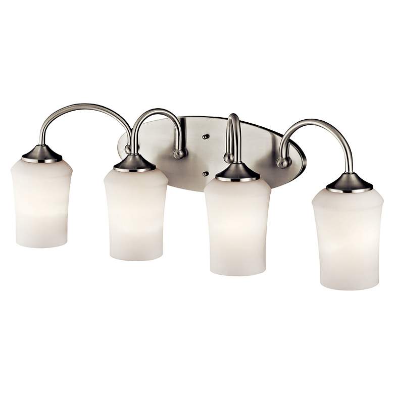 Image 2 Kichler Aubrey Brushed Nickel Bath 4Lt more views