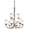 Kichler Aubrey Brushed Nickel Chandelier 9Lt