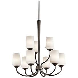 Image1 of Kichler Aubrey Olde Bronze Chandelier 9Lt LED