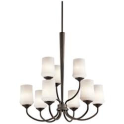 Kichler Aubrey Olde Bronze Chandelier 9Lt LED