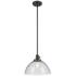 Kichler Avery 14" Wide Olde Bronze Clear Glass Dome Pendant
