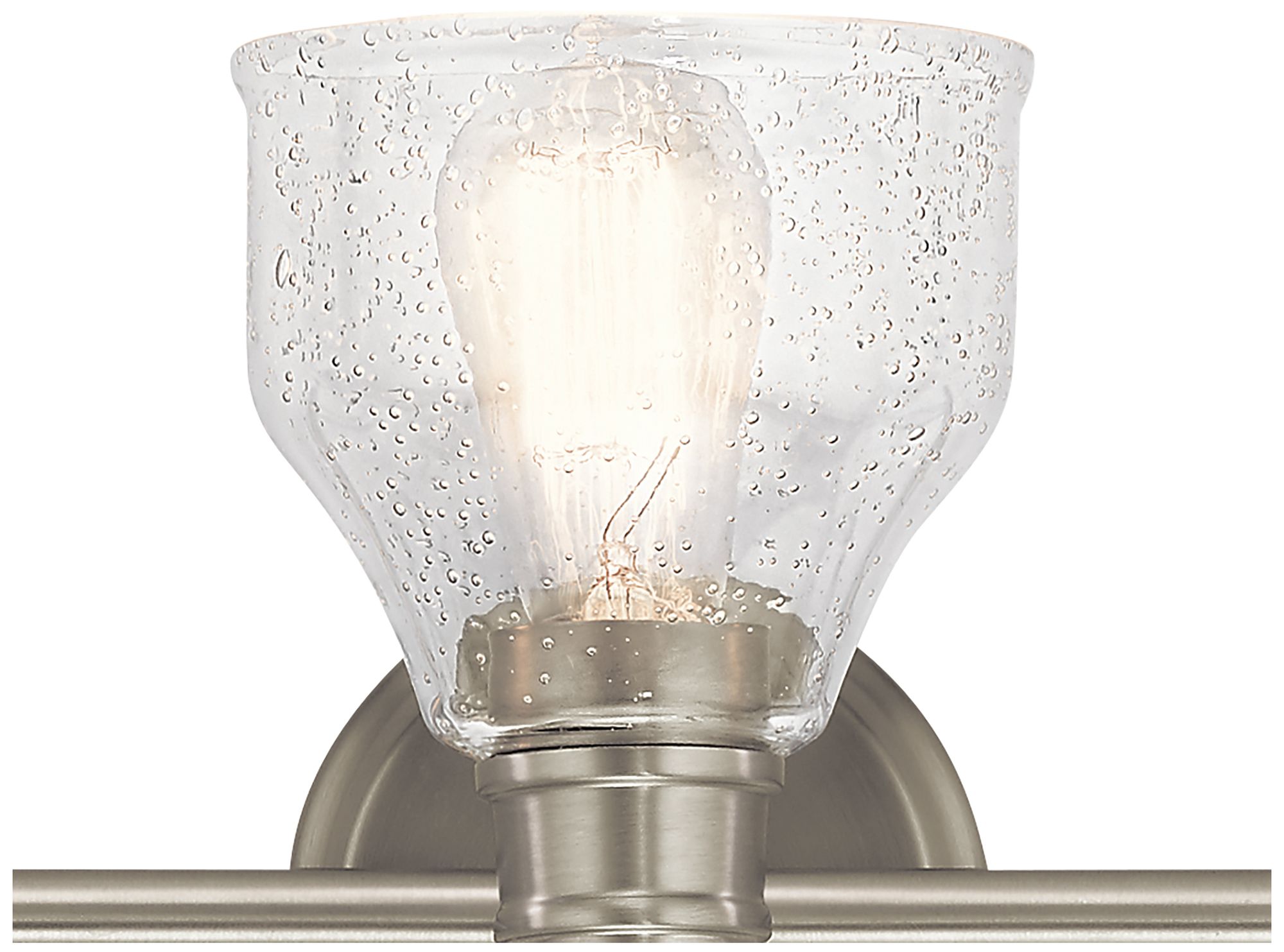 Image 4 Kichler Avery 24" Wide Brushed Nickel 3-Light Bath Light more views
