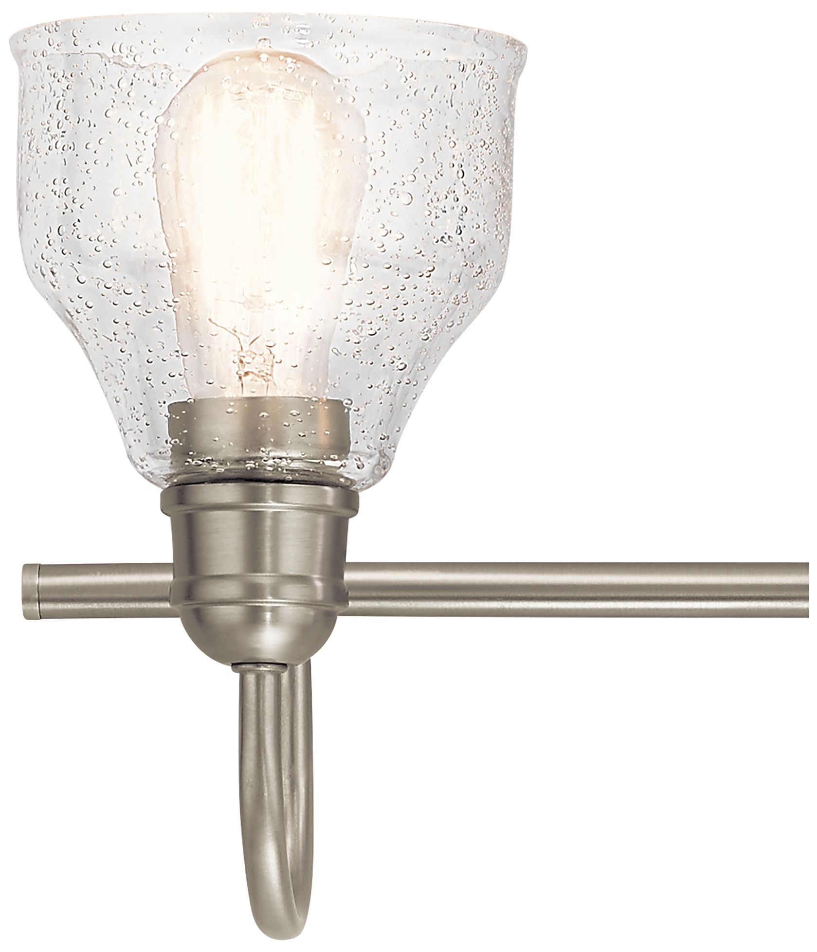 Image 5 Kichler Avery 24" Wide Brushed Nickel 3-Light Bath Light more views
