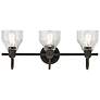 Kichler Avery 24" Wide Olde Bronze 3-Light Bath Vanity Light