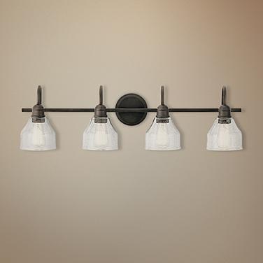 Kichler Avery 33 1/4" Wide Olde Bronze 4-Light Bath Light
